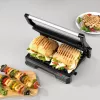 Elektrischer 2-in-1-Gesundheitsgrill Progress EK5854PVDE mit Antihaftplatten und einstellbarer Temperatur