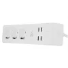 Tellur WiFi Smart-Steckdosenleiste mit 3 AC-Steckdosen und 4 USB-Ports (4A)