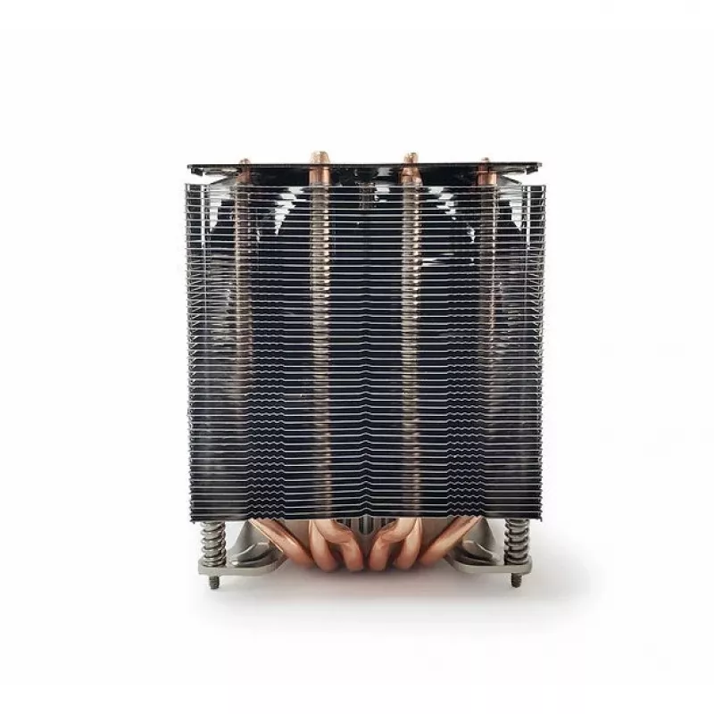 Luftkühler Dynatron A49 Prozessorkühlsystem Schwarz Silber 800–1800 U/min