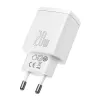 Wandladegerät Baseus Compact 1x USB-A + 1x USB-C 3A, kompakter Reiseadapter