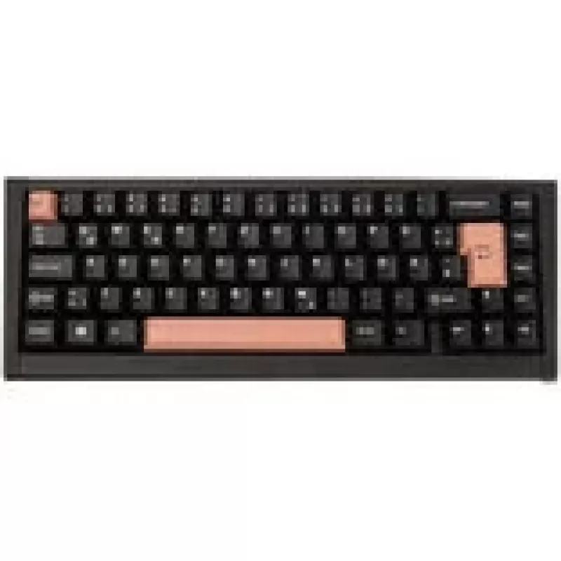 GMK FPTK5052 Additional Kit ABS-Tastenkappen, Double-Shot, Erweiterungsset für ISO & ANSI, pastellrosa