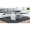 Cama TESS60 BI/SZ Couchtisch / Beistelltisch / Ecktisch Couchtisch Square shape 2 Bein(e)