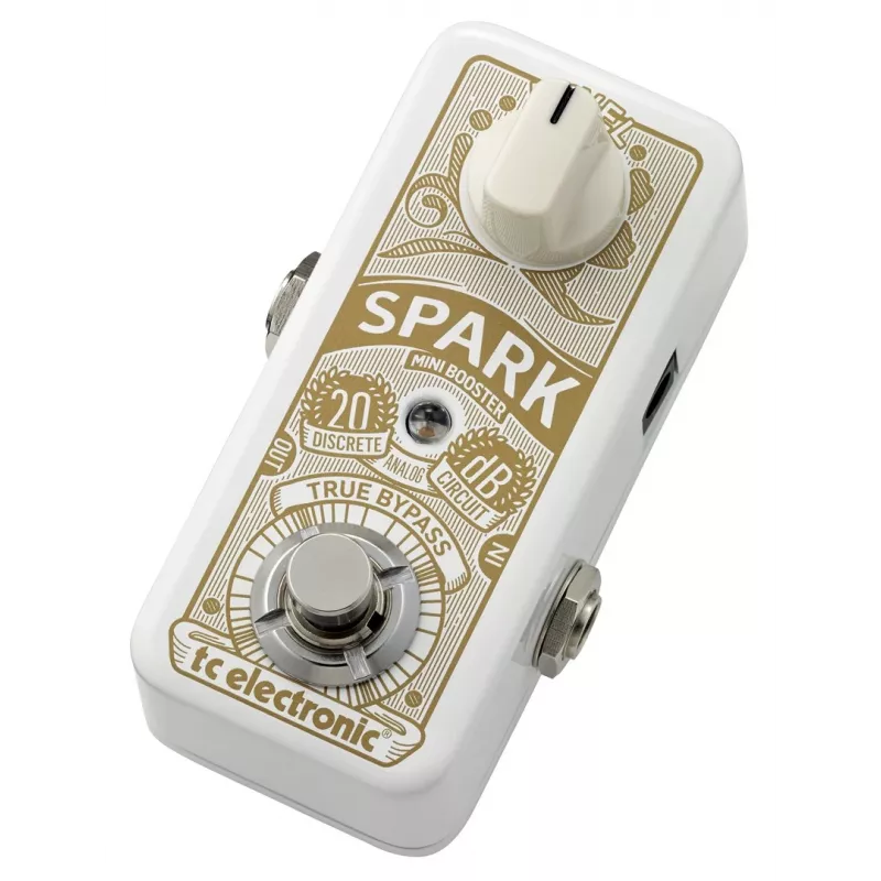 TC Electronic Spark Mini Effektpedal Weiß