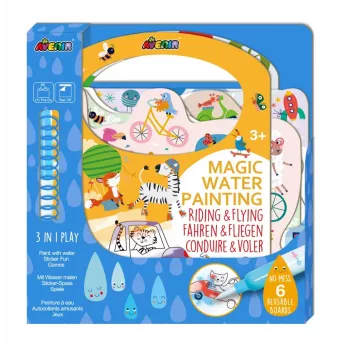 Magisches Wasserbild MG DYSTRYBUCJA Reiten CH221779 — wiederverwendbares, wasseraktiviertes Bilderspielzeug