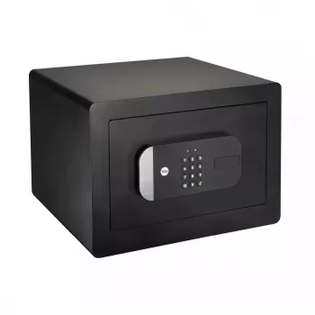 Freistehender Tresor Yale YSS/250/EB1 — elektronisches und Schlüsselschloss, schwarz, 250×300×350 mm