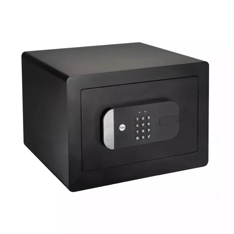Freistehender Tresor Yale YSS/250/EB1 — elektronisches und Schlüsselschloss, schwarz, 250×300×350 mm