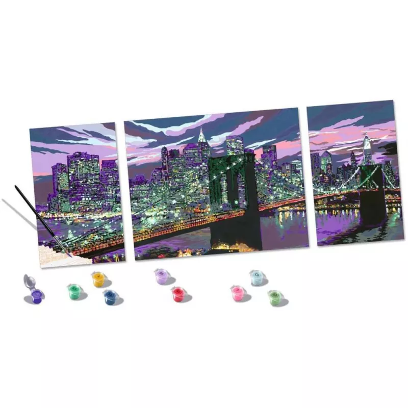 Malen nach Zahlen - Creart neu York Skyline