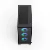 Fractal Design Pop 2 Air Schwarz Solid Midi-Tower-PC-Gehäuse — ATX-Unterstützung, 3x 120 mm Frontlüfter, 2,5/3,5-Zoll-Laufwerksschächte, 215×481×462 mm