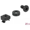 Bolzen und Muttern DeLOCK Montageset für Netzwerkschrank 66548