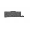 Kabelgebundenes Tastatur-Maus-Set Lenovo 310 (US-Englisch) — Full-Size-Tastatur, 1,8 m Kabel, 2000 DPI optische beidhändige Maus