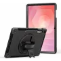 Robuste Schutzhülle mit Kickstand und Handschlaufe von jt berlin für Samsung Galaxy Tab S11 Ultra – schwarz