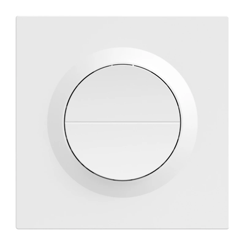 Zweikanaliger intelligenter Wandschalter Sonoff MINI-2GS-E — kompaktes Unterputz-Relais für zwei Stromkreise, Matter-kompatibel