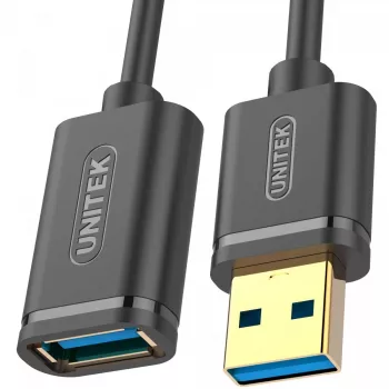 USB-Kabel Unitek Y-C4030GBK 3 m USB 3.1 Typ-A auf Typ-B (Daten und Laden)