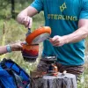 Tragbarer Grillkocher Jetboil MiniMo – kompakter leichter Campingkocher mit integriertem Fluxring-Brenner und Simmer-Steuerung