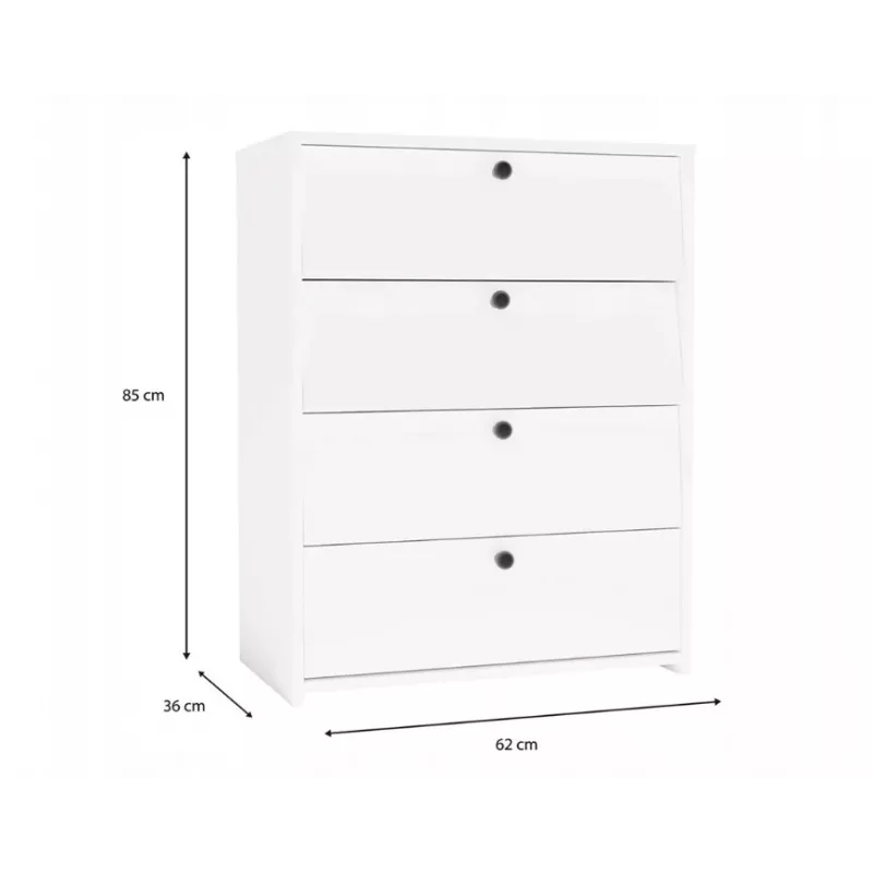 LOKA shoe Schrank, weiß