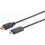 Videokabel-Adapter S/CONN 10-71065 7,5 m DisplayPort auf HDMI