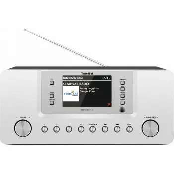 TechniSat DigitRadio 574 IR - Audiosystem - 2 x 5 Watt - Silber (0001/2951)