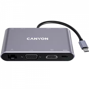 Canyon DS-14 - Dockingstation - USB-C - VGA, HDMI