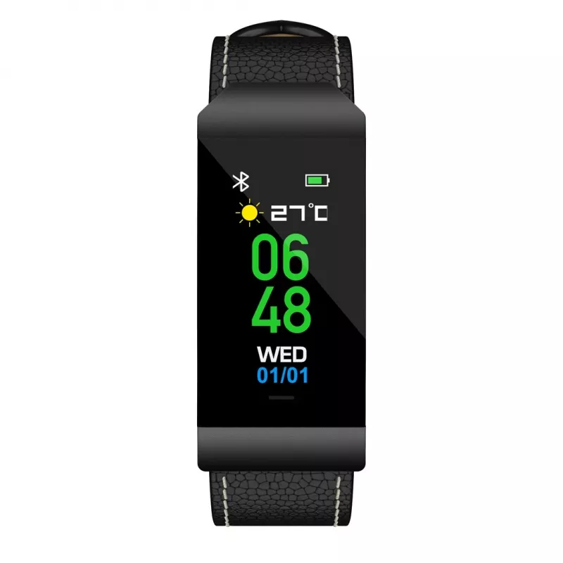 Denver BFH-250BLACK Aktivitätstracker Armband Aktivitätstracker 2,44 cm (0,96 inch) IP68 Schwarz