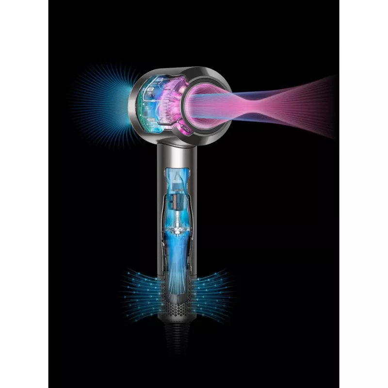 Dyson Supersonic Straight+Wavy HD07 Haartrockner, Preußischblau / Kupfer (113277-01)