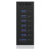 ICY BOX IB-AC618 USB 3.2 Gen 1 (3.1 Gen 1) Type-B 5000 Mbit/s Schwarz