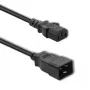 Stromkabel Qoltec 53991 Schwarz 1,2 m C20 C13 Kupplung