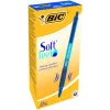 BIC Kugelschreiber SOFTFEEL CLIC 0,32 mm, blau, Box 12 Stk. 914346