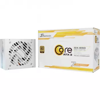 Seasonic CORE GX-650 Netzteil 650 W 20+4 pin ATX ATX Weiß