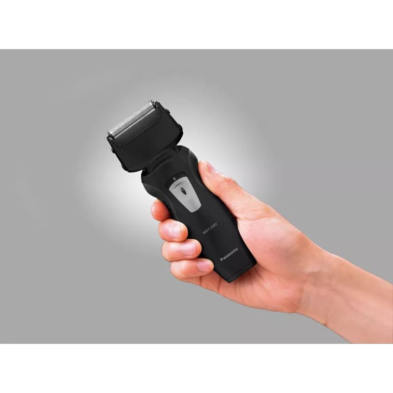 Folienrasierer Panasonic ES-RW31 — 2‑Klingen‑Folienrasierer mit Akku, nass & trocken, schwarz, 30 Min. Laufzeit