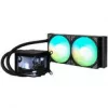 Jonsbo D32 STD PC-Gehäuse + TRYX PANORAMA Komplette Wasserkühlung, ARGB - 240 mm, schwarz