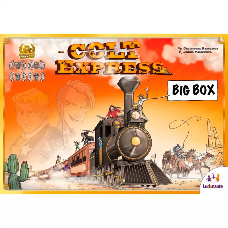 Colt Express - Big Box, Brettspiel Spiel des Jahres 2015