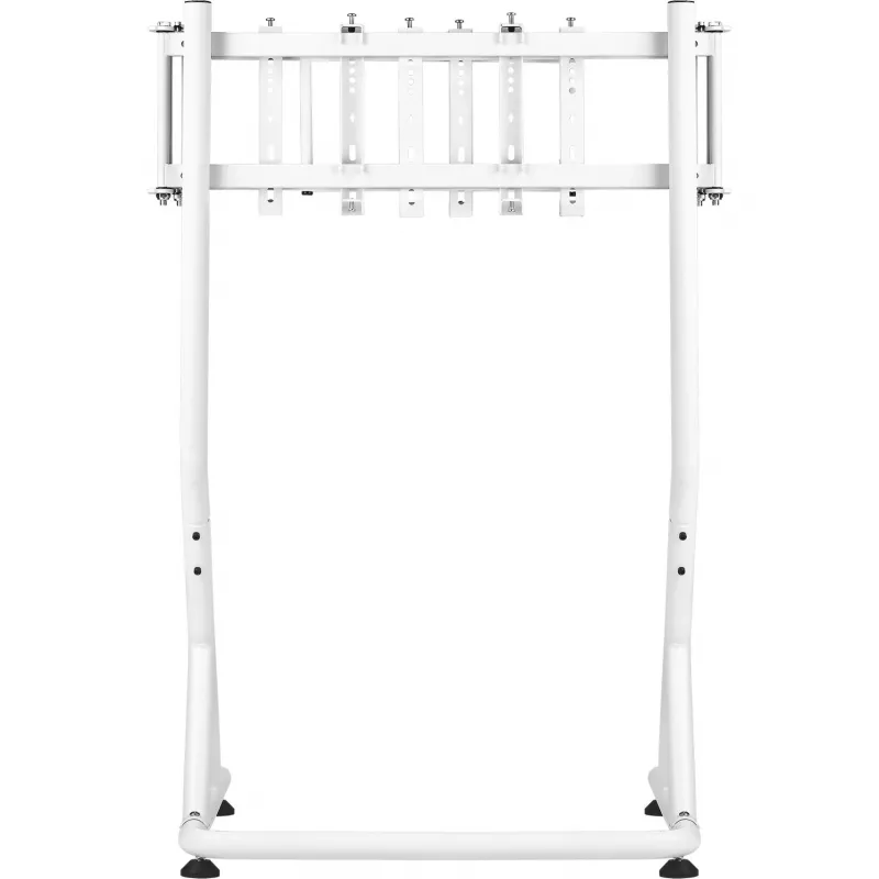 Triple Monitor Stand Snow, für Racing Simulator Cockpit GR500, Monitorhalterung Weiß, für Monitore 32 - 55