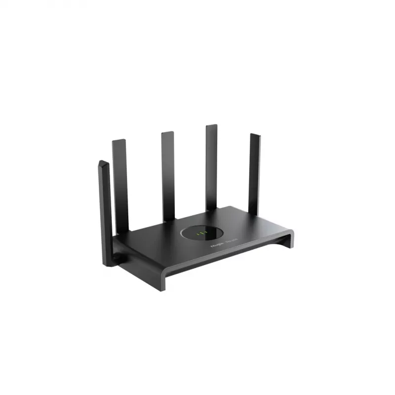 Tischrouter RUIJIE RG-EW1300G Dual-Band Wi‑Fi 5 1300 Mbit/s, MediaTek MT7621, 3x Gigabit-LAN, 5 externe Antennen