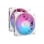 Corsair iCUE LINK RX140 ARGB 140mm Weiß 2er-Pack