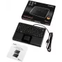 Perixx PERIBOARD-510H Plus Tastatur USB Spanisch Schwarz (PERIBOARD-510 H PLUS ES)