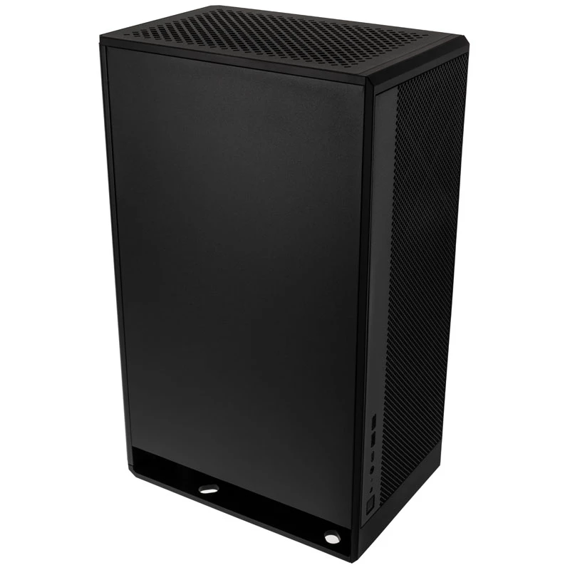 SilverStone ALTA G1M - MicroATX-Tower - Micro-ATX - kein Netzteil (SFX12V/SFX-L12V) - Schwarz - USB/Audio