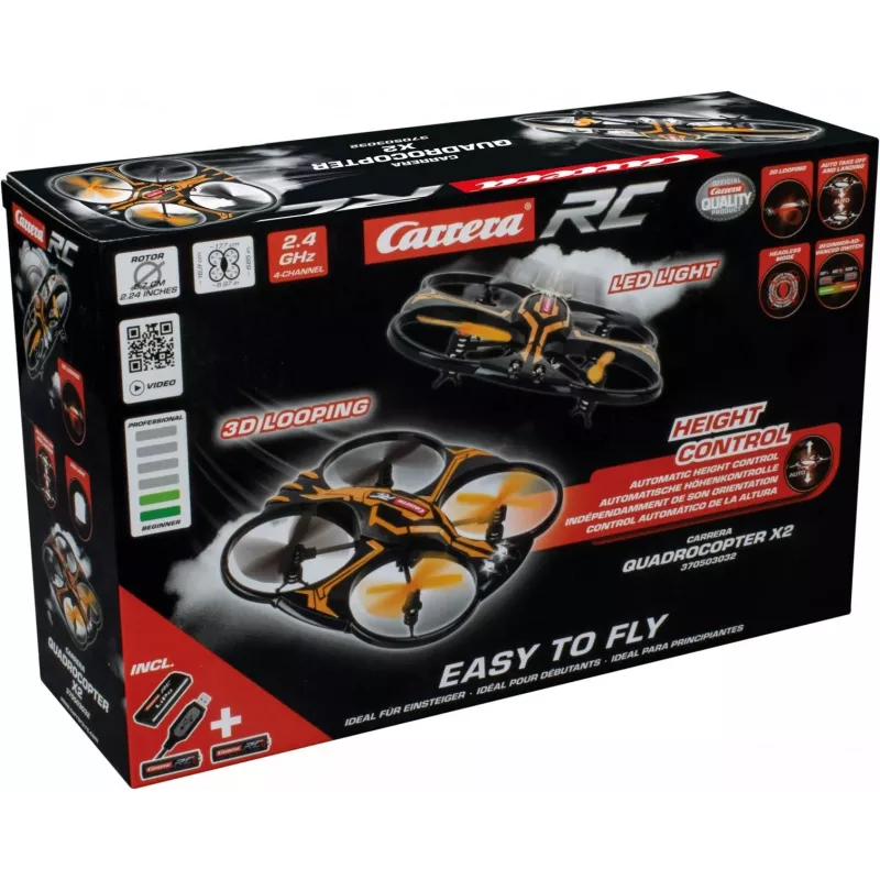 Quadcopter Carrera Toys 370503032 12 Jahre Gyroskop Lithium-Polymer