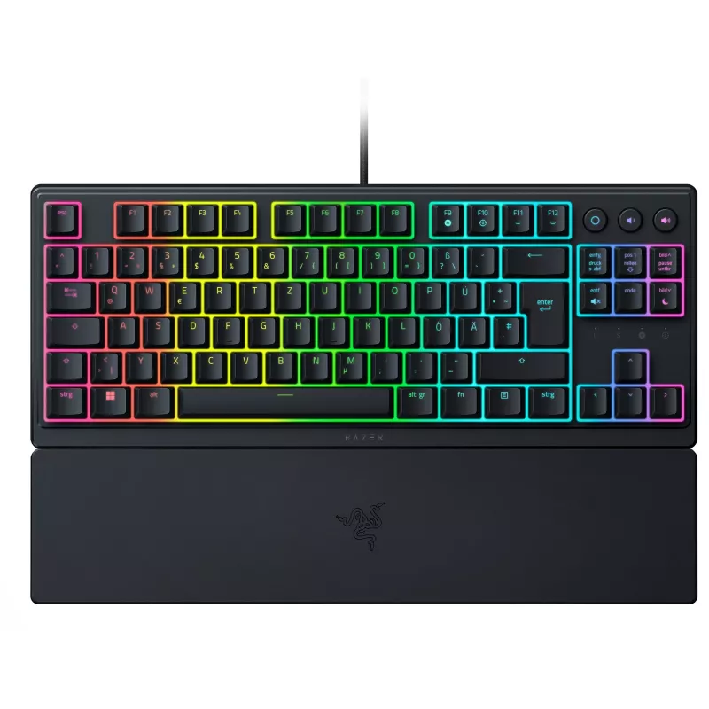 Razer Ornata V3 Tenkeyless Tastatur Gaming USB QWERTZ Deutsch Schwarz