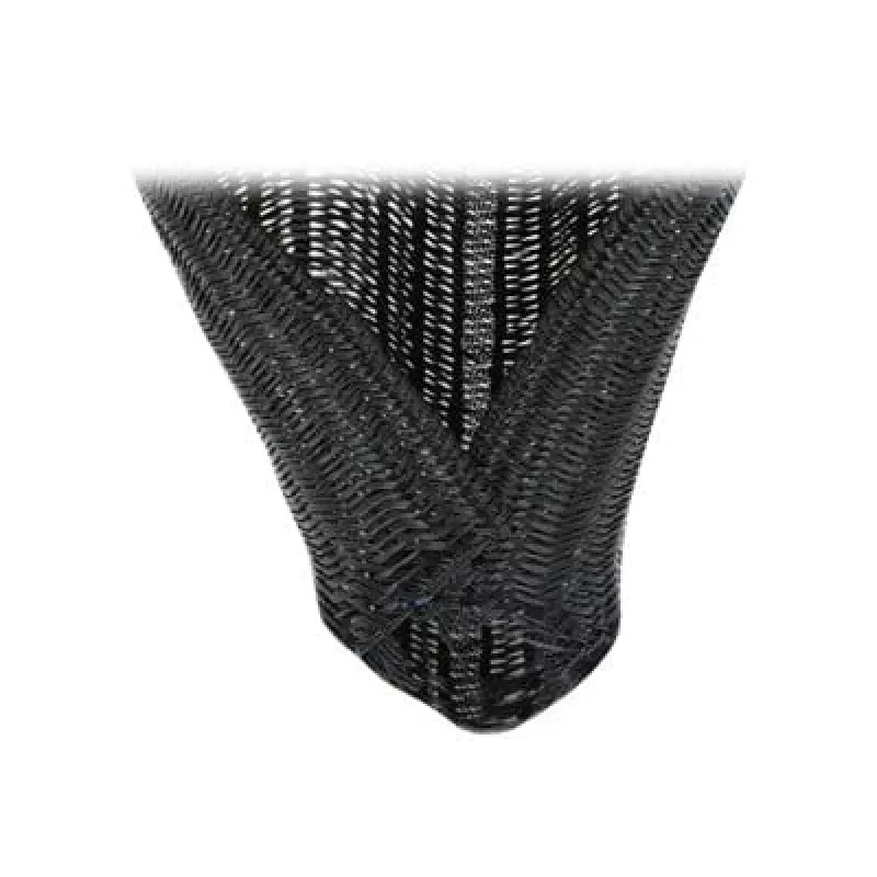 Geflechtschlauch DeLOCK 18921 10 m x 9 mm schwarz