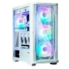 Zalman Z10 DUO ATX ZM-IF120 x4 Weiß