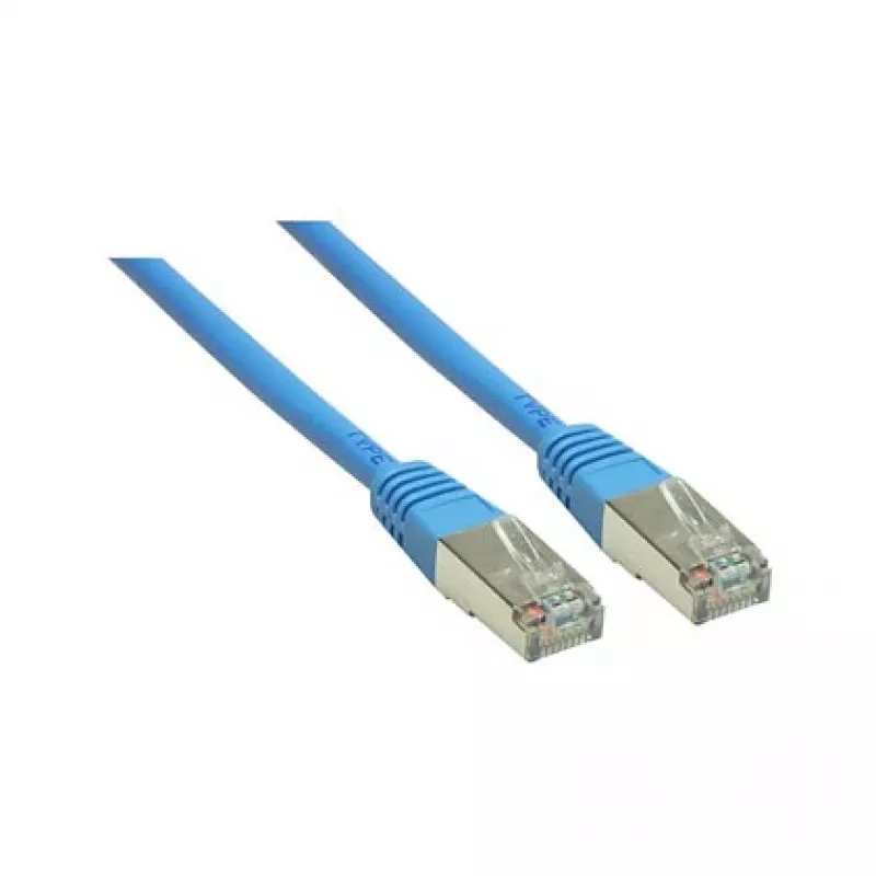 Netzwerkkabel Alcasa 3m Cat6 S/FTP Blau