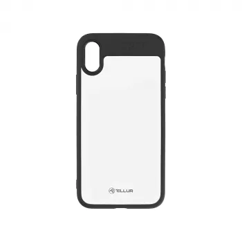 Cover Tellur iPhone X 14,7 cm (5,8 Zoll) Schwarz Transparent