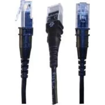 PatchSee ThinPatch Networking-Kabel Schwarz 9,7 m Cat6a F/UTP FTP
