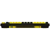 Kabellose mechanische Gaming-Tastatur LORGAR KBP7075W — Schwarz/Gelb, EN-Layout