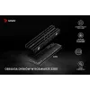 Luftkühler SAVIO M.2 NVMe 2280 AK-60 Schwarz Kühlkörper für 22x80 mm SSD