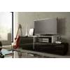 Cama TV-Schrank SIGMA 3 180 schwarz/schwarz glänzend + biały