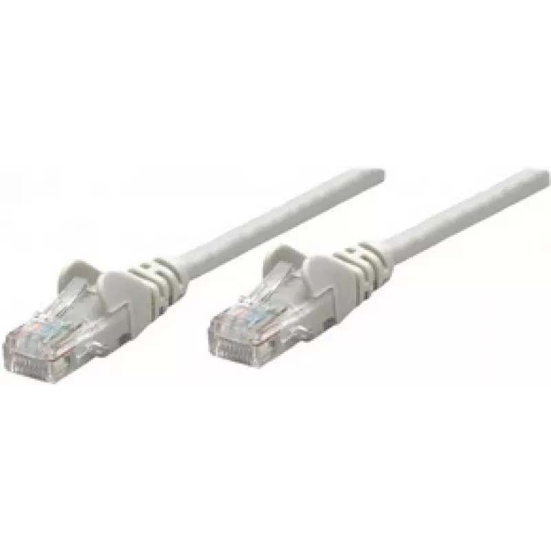 Intellinet Cat5e, UTP, 15m Netzwerkkabel Grau U/UTP (UTP)