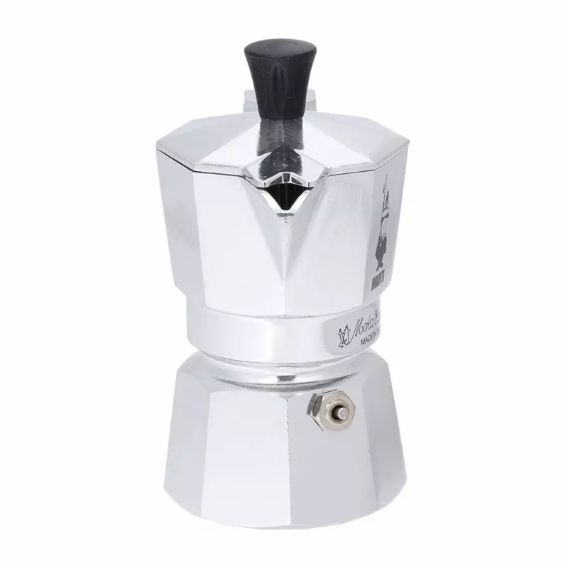 Bialetti Moka Express Moka-Kanne 0,06 L Aluminium, Schwarz