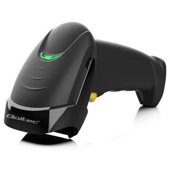Handheld 1D/2D kabelgebundener Barcodescanner QOLTEC 50853 — USB, ABS-Gehäuse, 1,65 m Kabel, 97×65×167 mm, 105 g