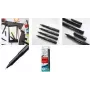 STABILO dr!ver Fineliner 4 Stück Schwarz Blau Grün Rot Feine Spitze
